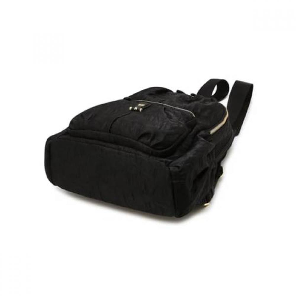 Daks Black Flower Pattern Fabric Backpack Dcba6f503bk