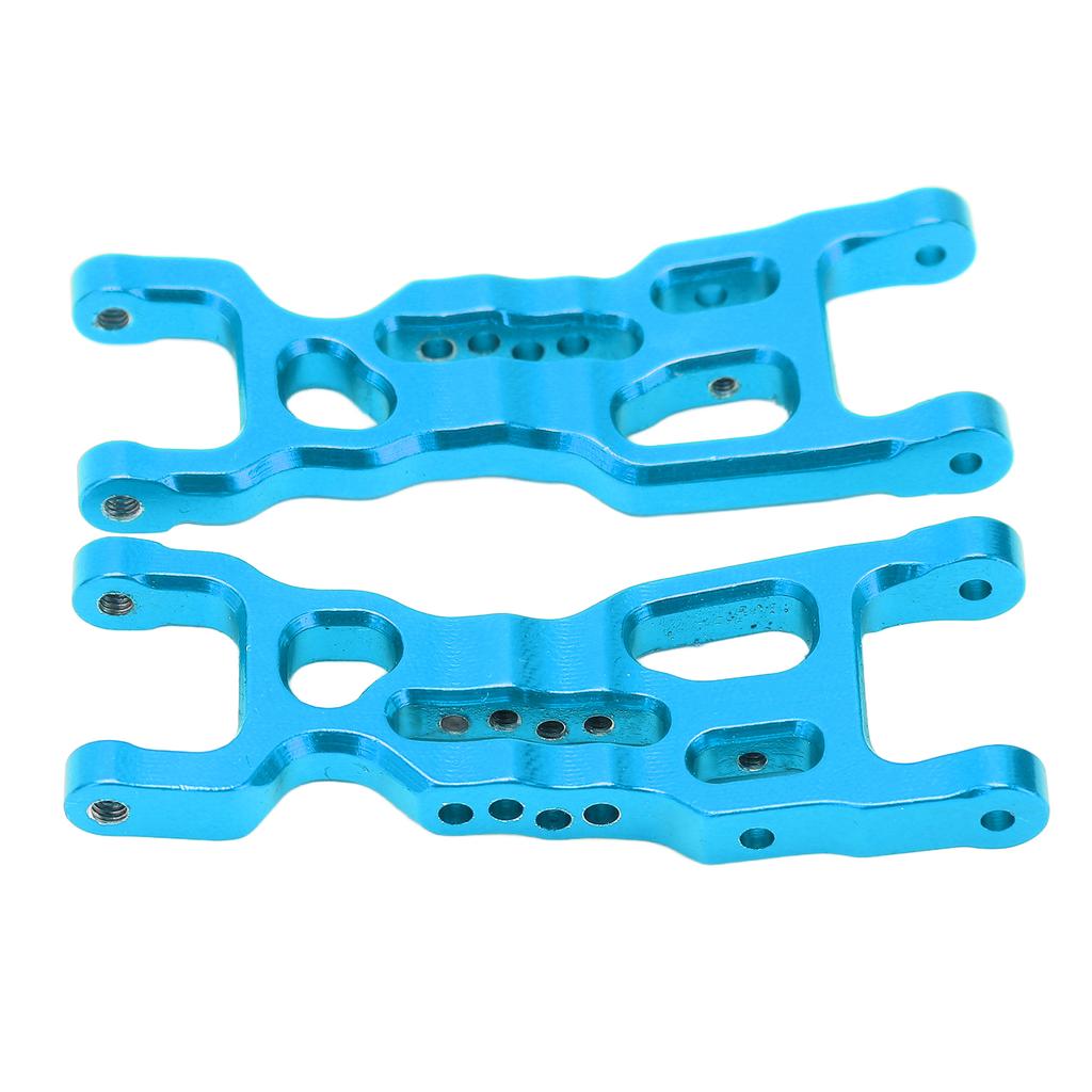 2pcs RC Aluminum Front Lower Suspension Arms for Losi  T 2.0 2  1Celsius18 RC Stadium Truck(Blue )