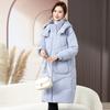 Middle Mother Winter Clothes New Waist Down Cotton-padded Clothes Long Knee-padded Jackets Autumn and Winter Cotton-padded Jackets Female Thick