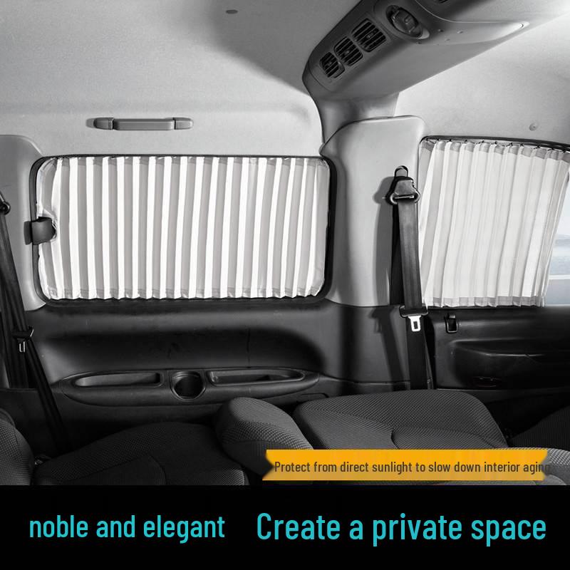 Buick New LaCrosse Car Curtains: Heat-Insulating, Blackout, Retractable Sunshade for Privacy and Side Windows