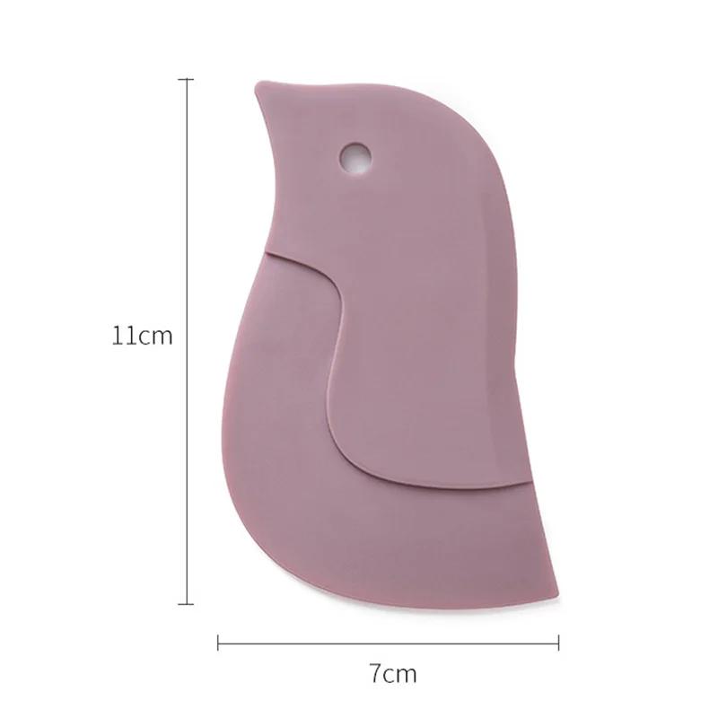Multi-function Soft Blade Scraper Penguin Baking Scraper Oil Plate Stove Oil Stains Cleaning Tool Kitchen Accessory VIE LENTE