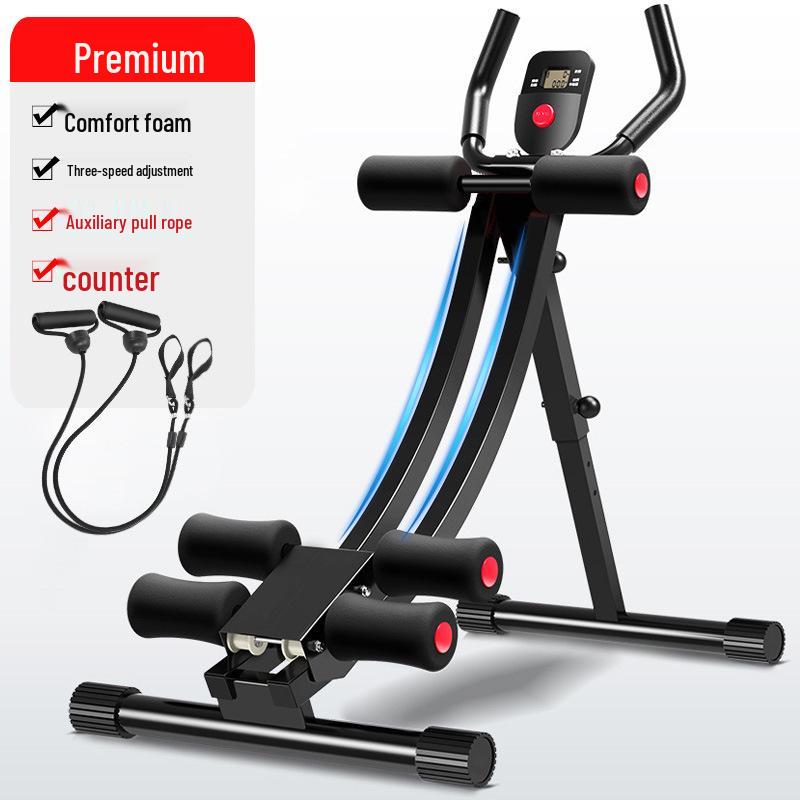 Indoor Abdominal Muscle Waist Trimmer & Sit-Up Trainer