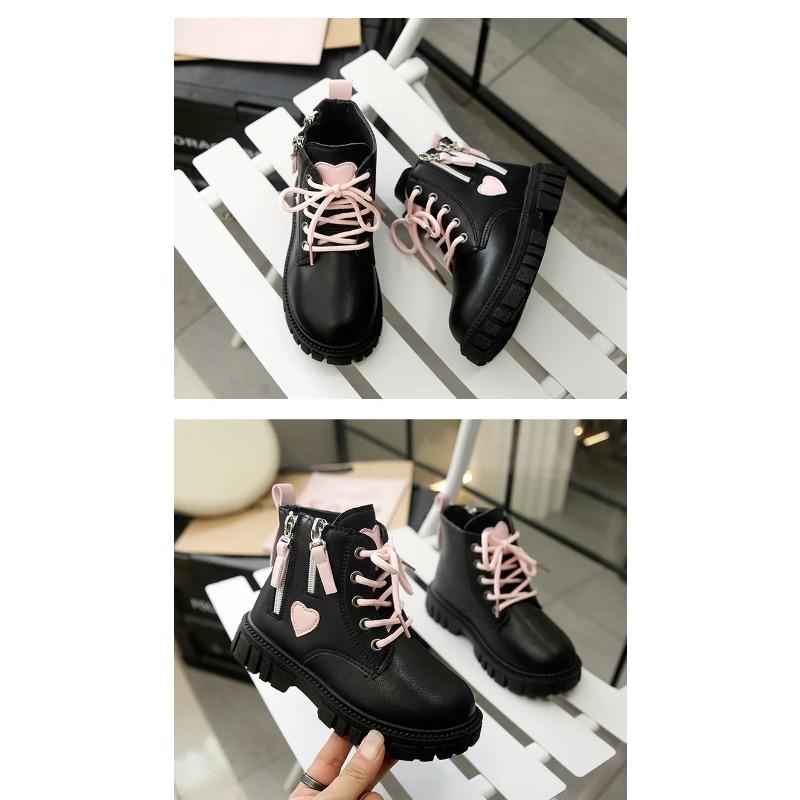 Children Boots Girls Fashion Autumn Winter Casual Comfortable Short Boots Warm Kids Versatile Anti Slip Boots