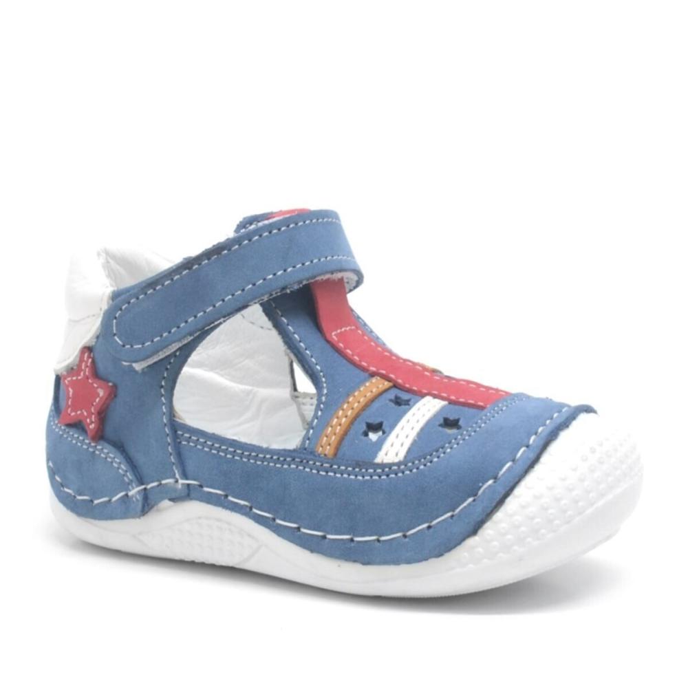Buy Lovely Kid Baby Toddler Shoes Blue Genuine Leather Summer Baby Boy