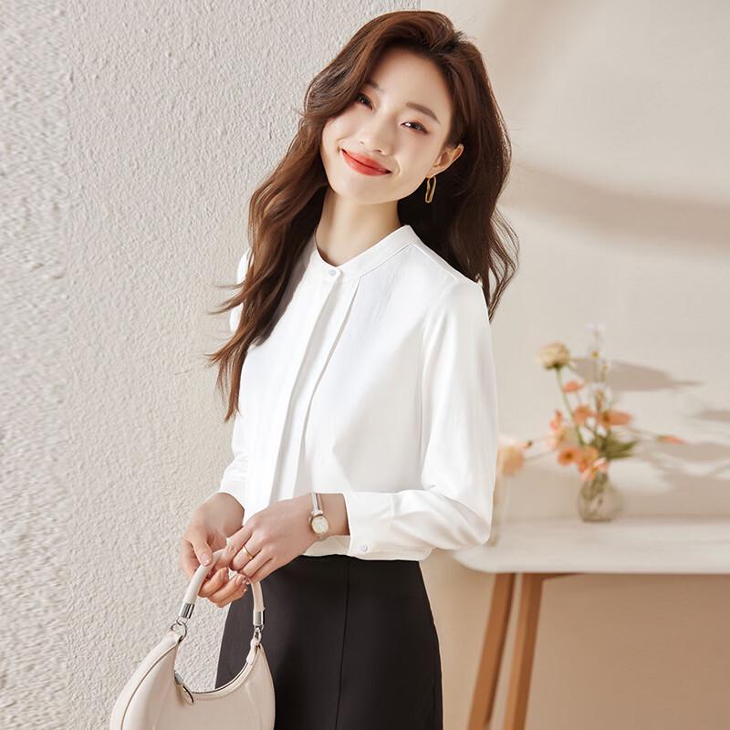 Women's New Chinese Style Stand Collar Long Sleeve Shirt