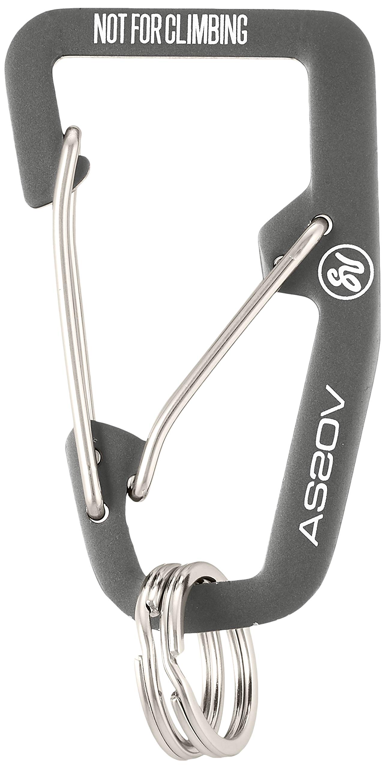 

ASSOB Double Carabiner 201700 DOUBLE CARABINER BLACK чёрный