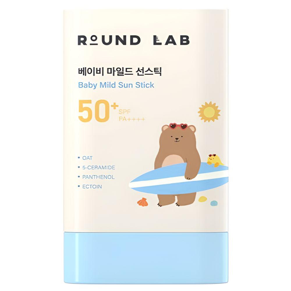Round Lab Baby Mild Sun Stick SPF50+ PA++++ Gentle UV Protection for Sensitive Skin 21g