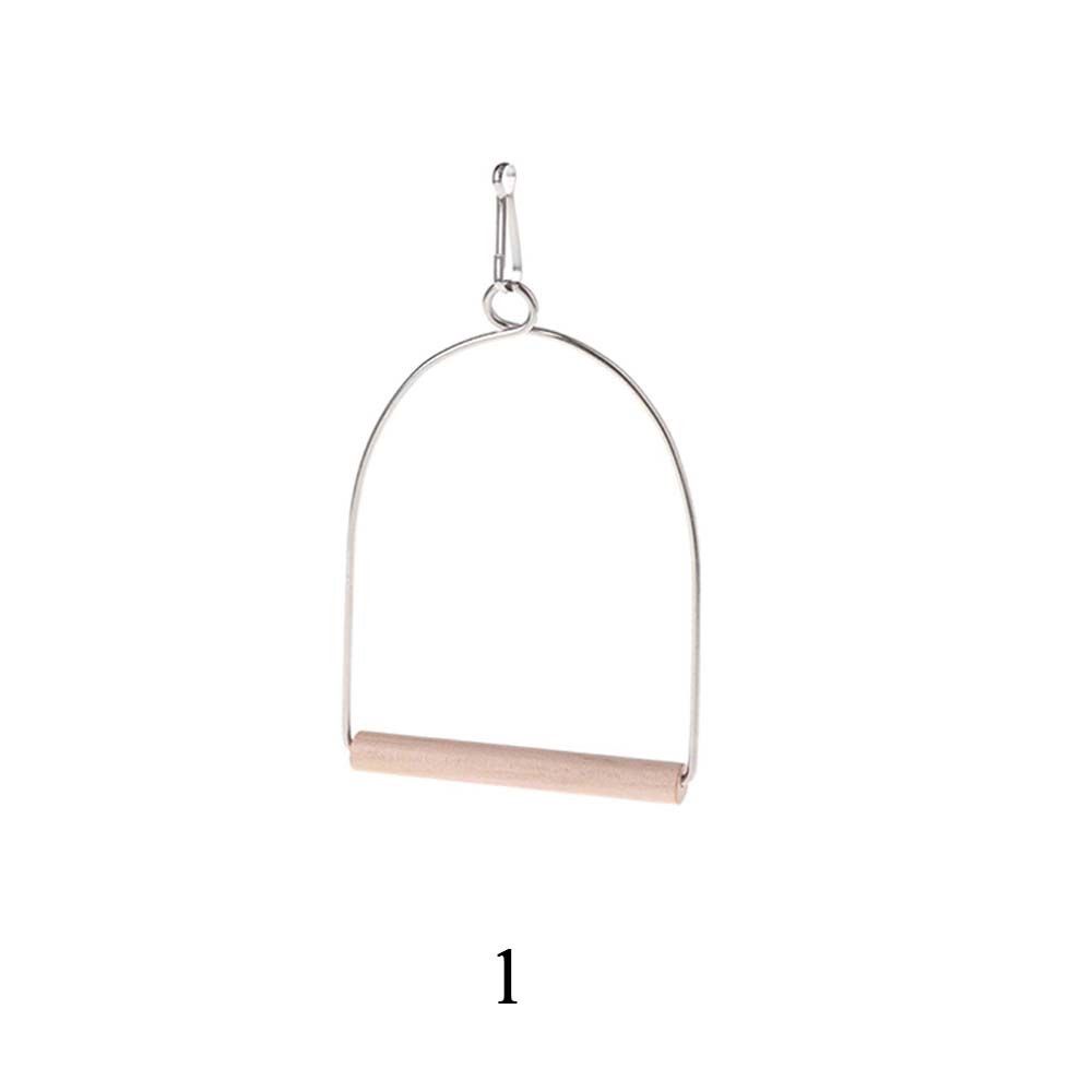 Parrots Swing Hanging Swings Toy Bird Supplies Bird Stand Parrots Swing Toy Hammock Birds Perch