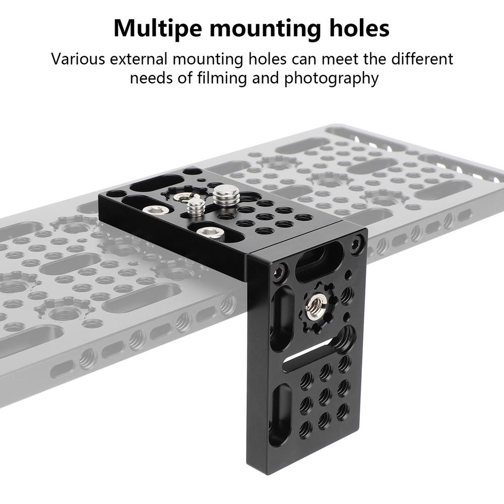 Універсальна L-подібна швидкознімна пластина для штатива DSLR/бездзеркальної камери - Стабілізатор для вертикальної зйомки (3920)
