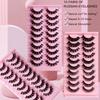 Falsche Wimpern Super Volumen Extensions 3D Nerzhaar Falsche Wimpern Russian Volume DD Curl Wimpern