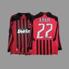 AC vintage jersey football jersey Maldini Tonali Ibka Piatek Shevchenko jersey