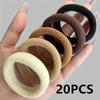 Stylish Hair Tie, Bold Milk Coffee , High-Elasticity Headband, Thick Seamless Ponytail Elastic Band
