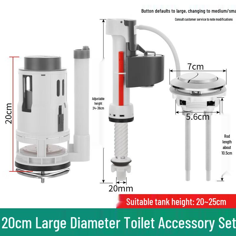 Large Caliber Toilet Fill and Drain Valve