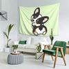 Black Tricolor Corgi Tapestry Decor Art Aesthetic Tapestries for Living Room Bedroom Home Wall Cloth Wall Hanging