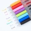 8 Color Gel Ink Pen Set Liner Marker Pens Quick-dry 0.5mm Ballpoint Office School Student A6427