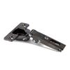 HINGE S200 110º Ø35 TITANIUM FINISH SPRING WITH SPRING STRAIGHT ELBOW