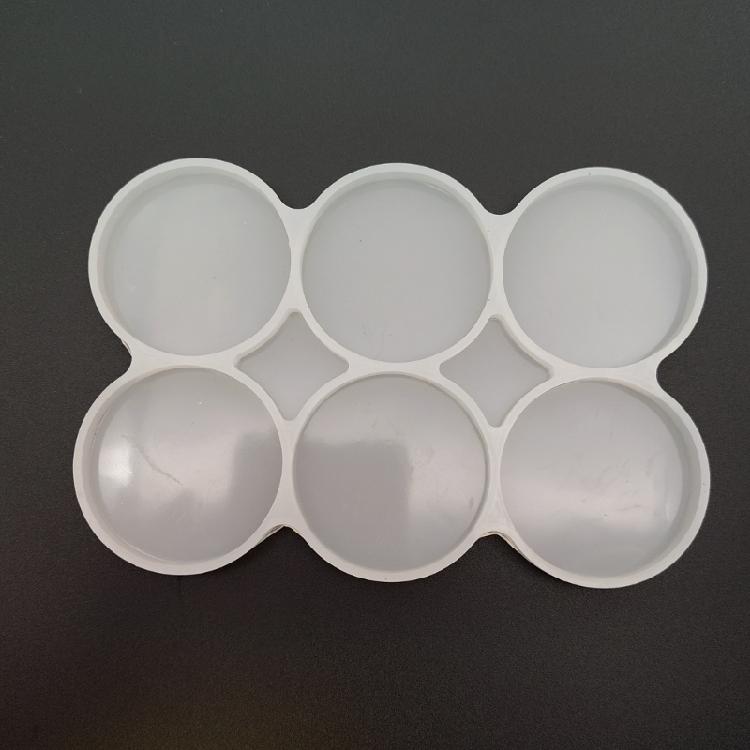 Round Drop Glue Molds Silicone Material Suitable for Making Craft Projects