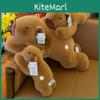 Entzückendes braunes Capybara Plüschtier für Kinder, weiches PP-Baumwoll-Kuschelkissen und Heimdekoration