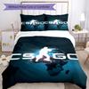 3pcs CS2 Bedding Set Duvet Cover Closure Includes 1 Duvet Cover & 2 Pillowcases, Soft and Comfortable for All Seasons.