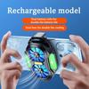 Neuer FS01 Handykühler 600mAh Dual-Lüfter Wiederaufladbarer Kühler Spielkühlung Rückclip Kabellos Stumm für Smartphones Universell