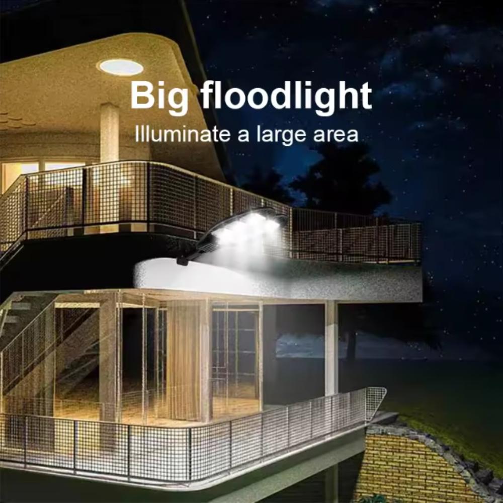 6000 Lumens Latest Outdoor Solar LED Light 3 Modes Outdoor Solar Lamp Motion Sensor Waterproof Solar Garden Street Lamp