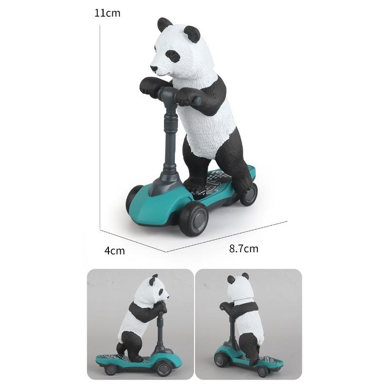 Children's Toys Dinosaur Velociraptor Tyrannosaurus Animal Pull Back Finger Scooter Small Toy Model
