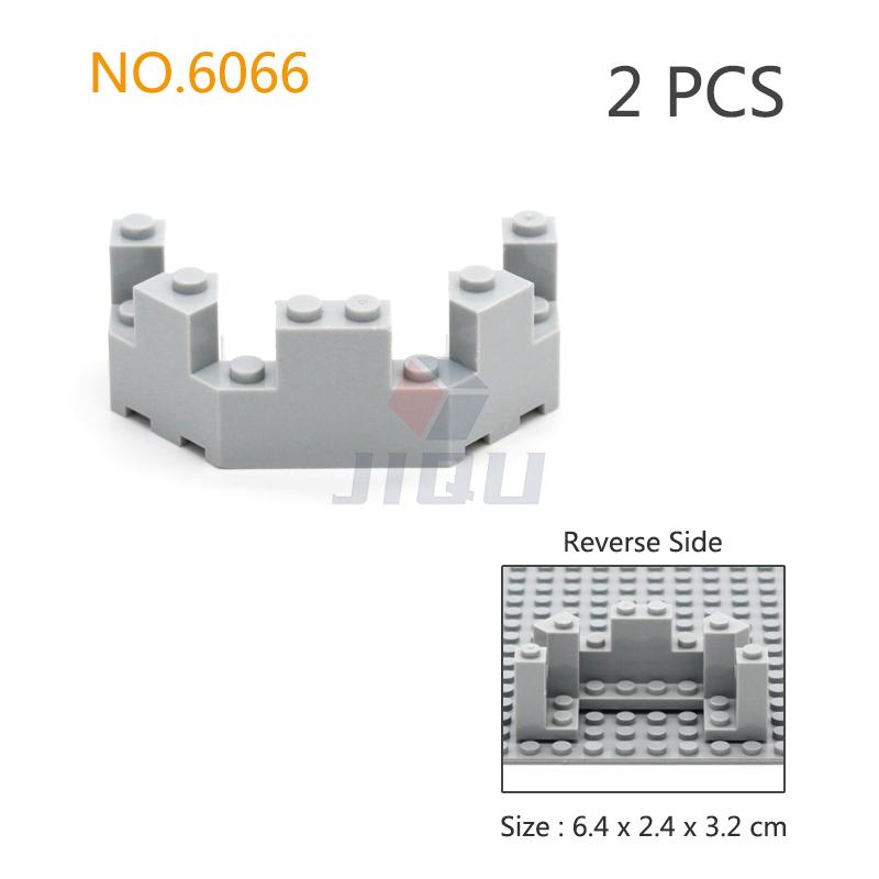 

MOC Figures Castle Turret Rockery Construction Bricks 30246 47847 Compatible 6066 6082 6083 23996 Rock Panel Building Blocks Toy