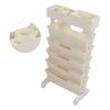 5 Tier Book Rack Multifunctional Removable Bookcase Multilayer Storage Rack for Dormitory   Classroom
