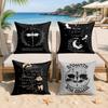 FFourth WWing Dragon Cushion Cover Silky Short Plush Invisible Zipper Dustproof Sofa Pillow Case For Home Decor