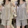 2026 New Cloud Cotton Women's Pajamas with Padded Bust - Casual Summer Wear for Home & Outdoors