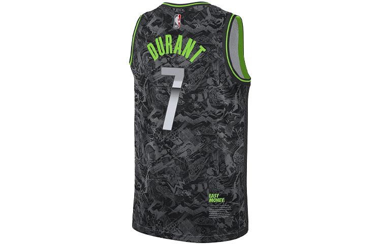 

Nike NBA Basketball Jerseys Men s Black Gray Color Moderate Straight Fit DA6954-073 M