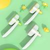 2pcs Rotatable Head Small Pet Brush,Hair Removal Tool with Release Button Self Cleaning,Grooming Brushfor Short Hair Small Animal Dog