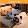 Siamese Cat Plush Pillow Long Body Soft Toy For Dorm Room Comfort And Nap Support