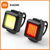 Xiaomi 2 шт. Мини-фонарь для горного велосипеда Многофункциональный Яркий свет Передний велосипедный фонарь Наружный фонарь-застежка для рюкзака Велосипедный фонарик