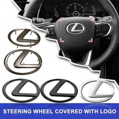 Steering Wheel Logo Sticker Badge Accessories CT200H ES250 ES300H IS250 IS200 GS300 GS460 GX470 LS400 LX470 LX570