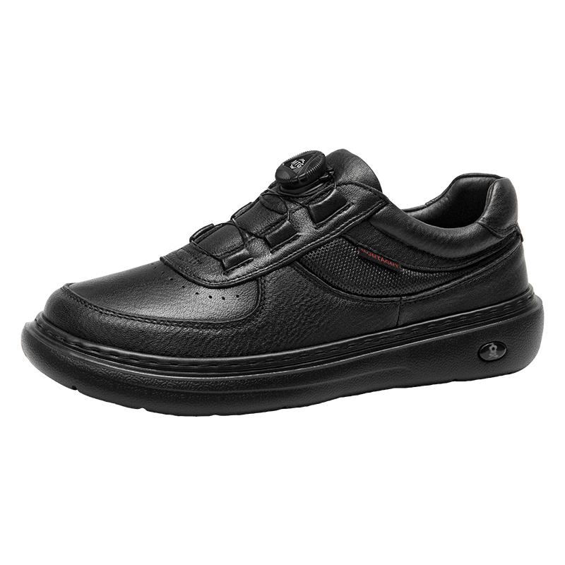 MONTAGUT Men s Lightweight Luxury Business Casual Leather Shoes 41