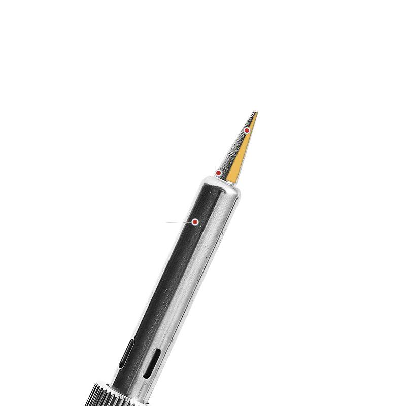 High-Power Digital Soldering Iron: Adjustable Temperature & Constant Heat Ceramic Core for Household Repair & Welding