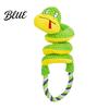 Active Play Dog Accessories Squeaky Toy with Pull Rope Plush Tug of War Toy Fun Toys for Dogs Spiral Animal Interactive Small Medium Large