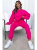 European Winter Women's Printed Hoodie & Pants Set