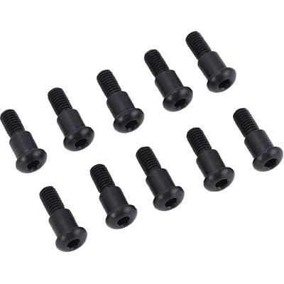 10Pcs Hex Button Shoulder Screw, for SCX10 M3x4x10mm Stainless Steel Hex Socket Button Shoulder Screw