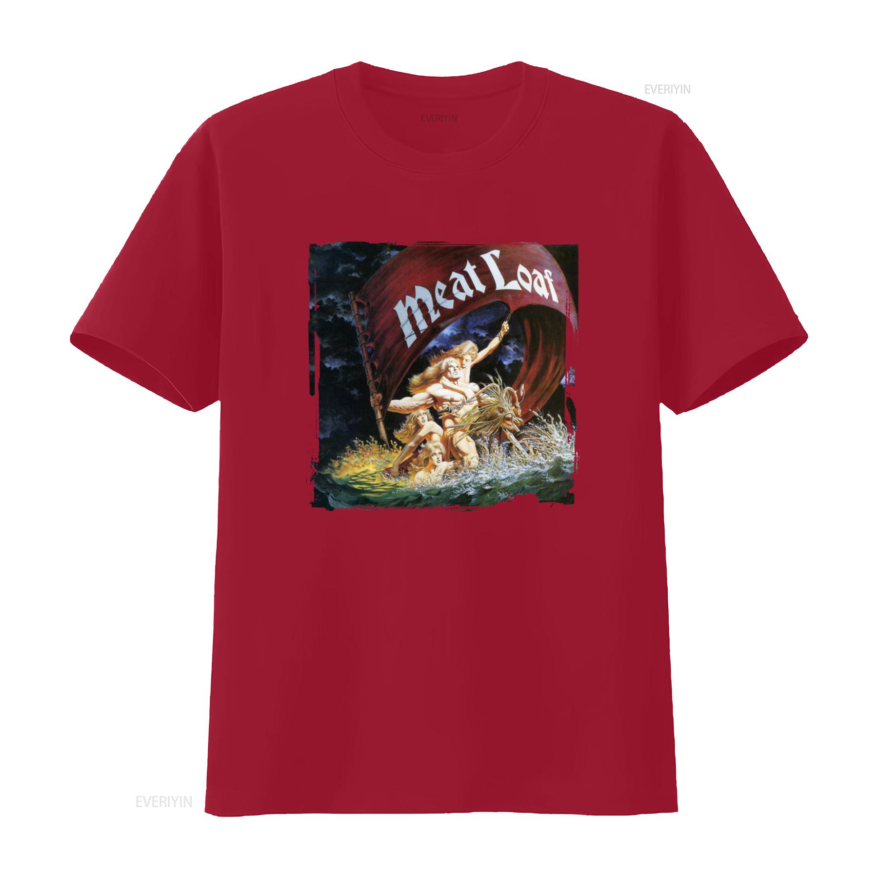 

Cotton T Shirt Meat Loaf Dead Ringer Album Art Print More Than You Deserve vintage Washed graphic streetwear S