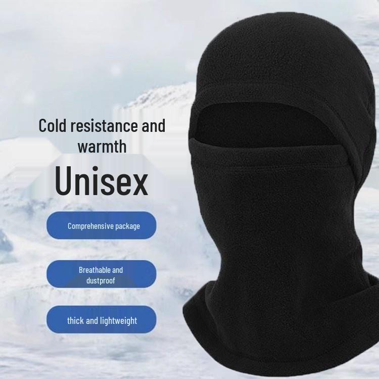 Unisex Ohrbügel Nackenwärmer und Gesichtsmaske: Vielseitiger, winddichter Schal für Herbst-/Winterradfahren