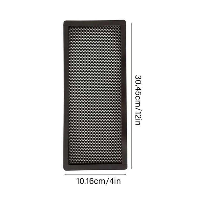 Adjustable Floor Vent Covers Magnetic Screen Traps Adjustable Magnetic Screen Filters Set for Home Sidewall or Ceiling
