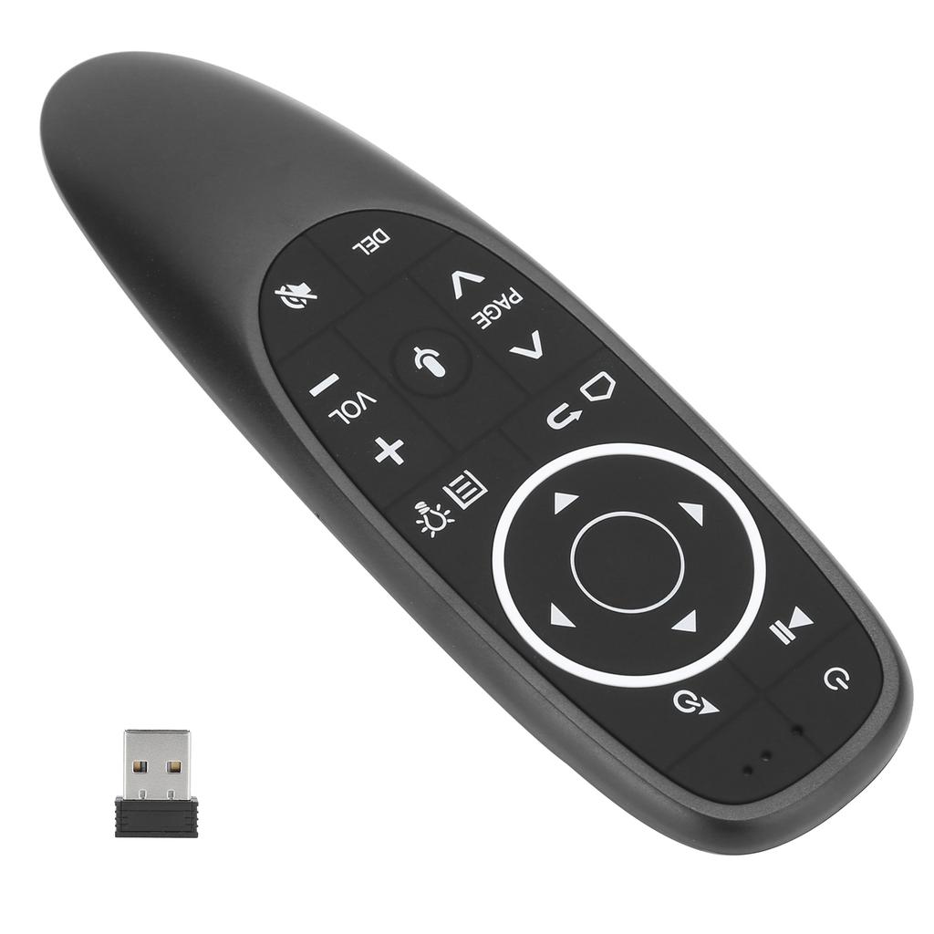 Smart Voice Remote Control 2.4G Wireless Mouse Gyroscope IR Learning for G10S Pro