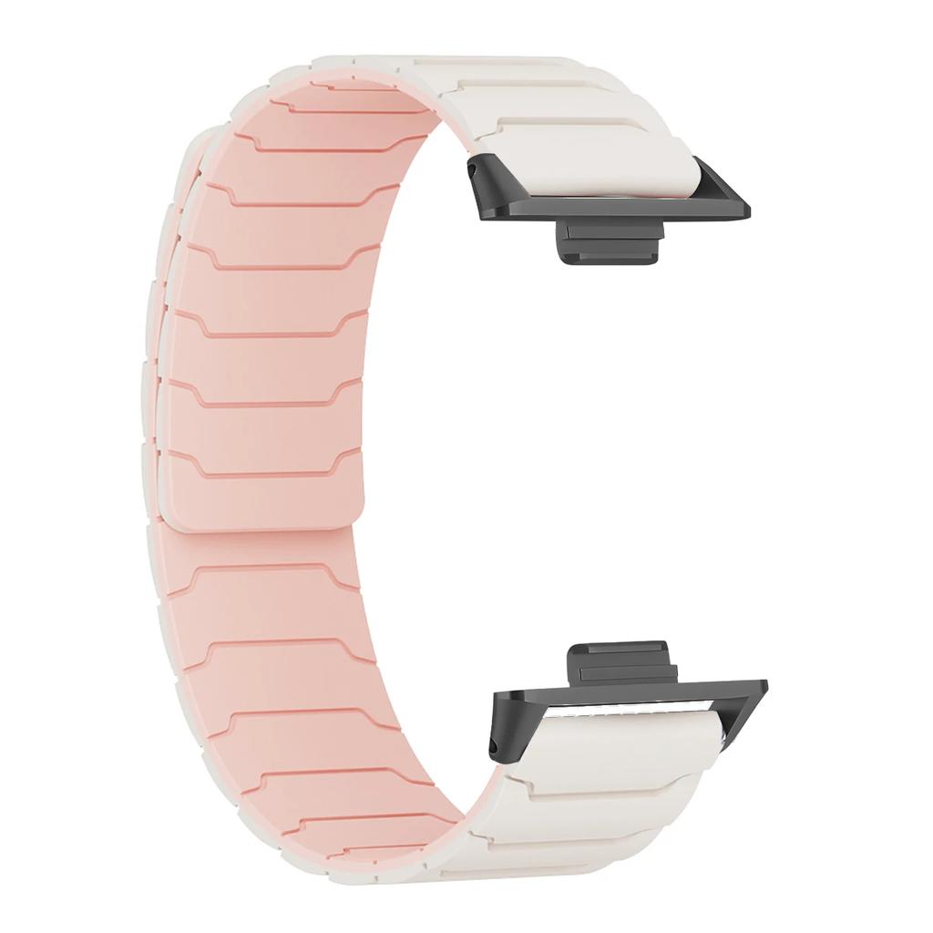 Magnetisches Silikonarmband für Redmi Watch 6 5 Watch 4 Sportarmband für Mi Band 9Pro 8Pro Armband Atmungsaktives Armband Zubehör