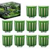 Pflanzen Fixierring Set Für Aquatik 10 Stück Fischbecken Wasserpflanzen Fixierring Aquarium Pflanzenkorb Landschaftsdekoration