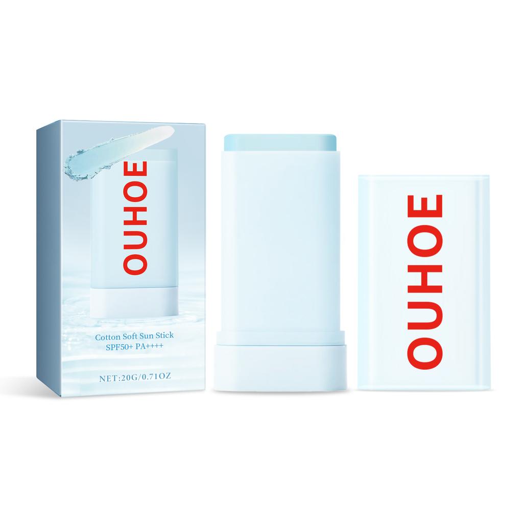Portable Sunscreen Stick SPF50 Face Cream Refreshing Moisturizing Outdoor UV Sun Protection Cream Facial Body Summer Skin Care