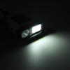 White Clip On Cap Light Double Light Source Rechargeable Headlamp LED Hat Light  Fishing Activities