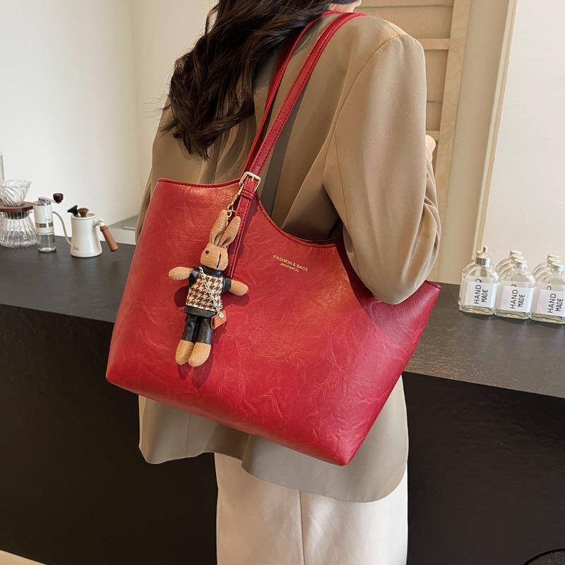 Large Capacity Retro Underarm Bag Women's New Trendy Fashion Shoulder Large Bag Casual Class Commuter Tote Bag