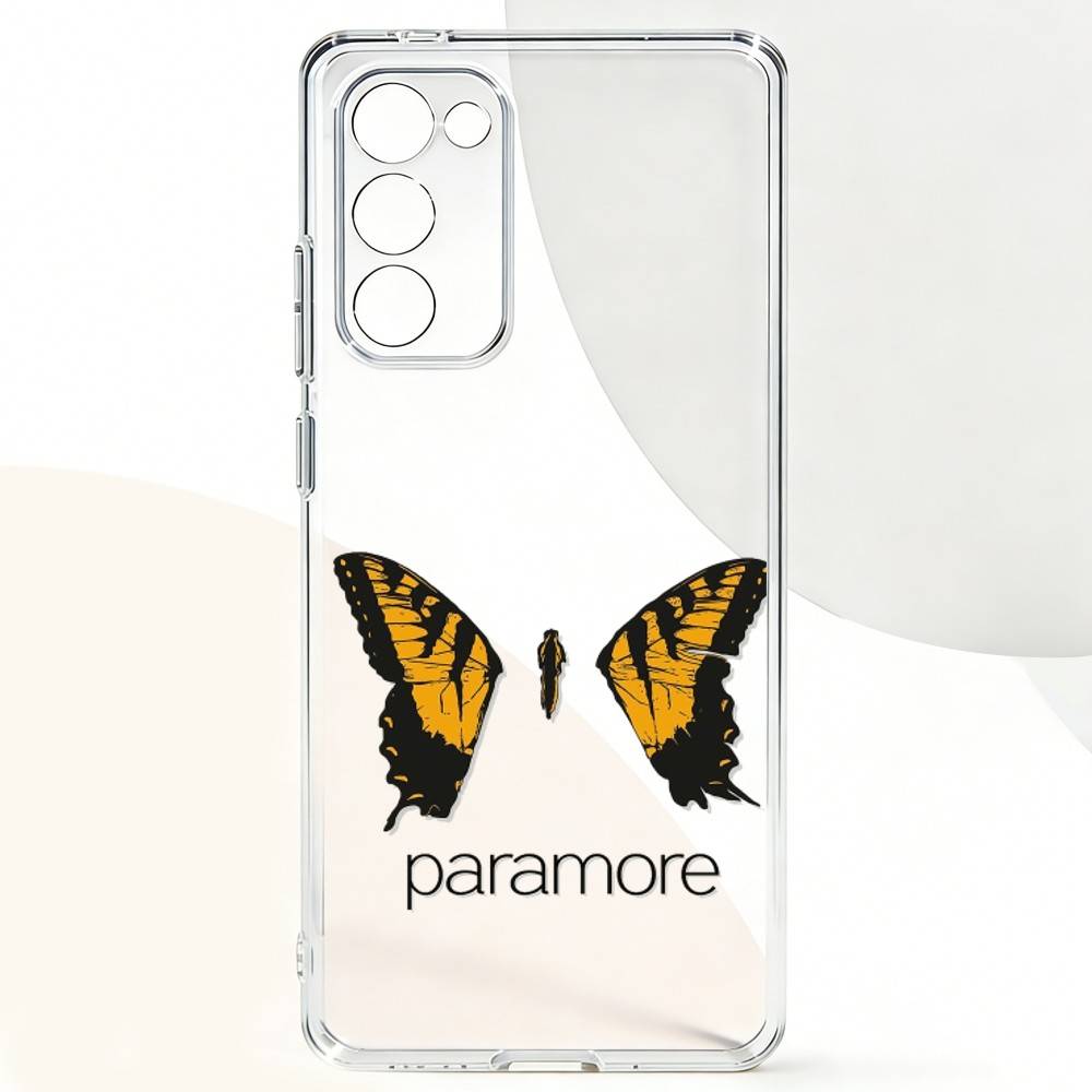 COOL Band P-Paramore-E  Phone Case For Samsung Galaxy A,71,70,52,51,40,31,50,50S,30S,21S,12,10,Note20ultra Transparent Cover Samsung a21s